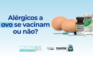 Saúde orienta sobre vacinação contra Influenza e Febre Amarela em pacientes alérgicos a ovo