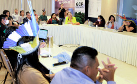 Com apoio do Governo do Tocantins, acesso a financiamentos internacionais e mercado de carbono pautam reunião com lideranças indígenas