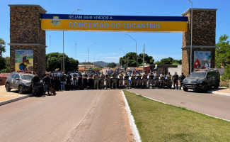 Polícia Civil  e Militar deflagram Operação Pragas do Egito em Conceição do Tocantins 