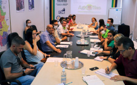 Sics realiza reunião com empresas contempladas no edital de chamamento para participação do Pavilhão do Desenvolvimento na Agrotins 2022