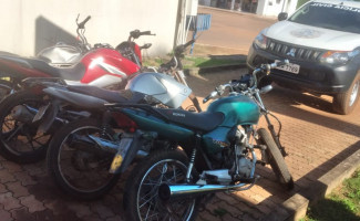 Polícia Civil do Tocantins recupera várias motocicletas furtadas em Lagoa da Confusão