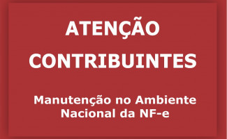Aviso aos contribuintes 