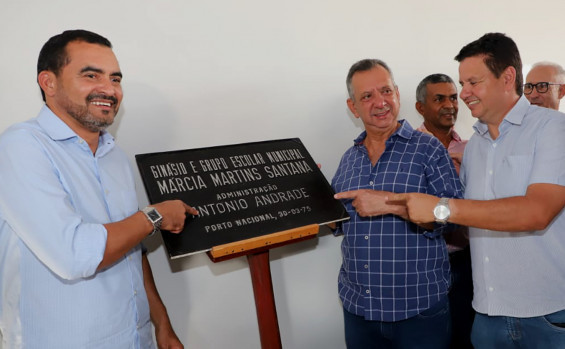 Como parte das comemorações do aniversário de Fátima, Governo do Tocantins inaugura reforma e ampliação de Colégio com investimento de mais de R$ 6 milhões 