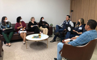 Técnicos da Coordenação-Geral da Saúde do Trabalhador do Ministério da Saúde visitam o Tocantins