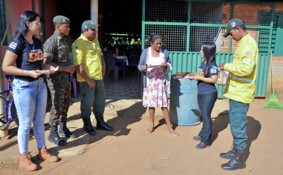 Projeto Foco no Fogo visita propriedades rurais em mais cinco municípios tocantinenses