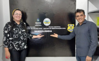 Em Sandolândia, Secretaria de Segurança Pública inaugura mais um Núcleo de Identificação 