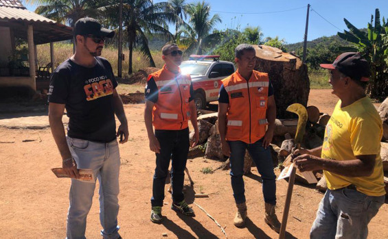 Projeto Foco no Fogo, do Governo do Tocantins, orienta moradores da Serra de Lajeado sobre riscos de queimadas ilegais