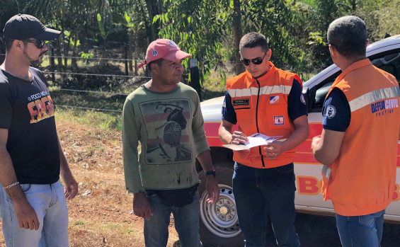 Projeto Foco no Fogo, do Governo do Tocantins, orienta moradores da Serra de Lajeado sobre riscos de queimadas ilegais