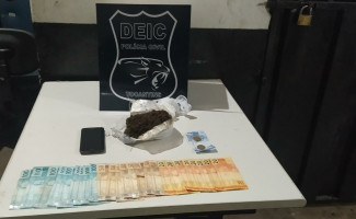 Polícia Civil prende homem suspeito por tráfico de drogas no interior do Estado