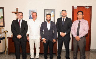 Atuação integrada entre as forças de segurança é destaque durante visita institucional do secretário Wlademir Costa à Assembleia Legislativa