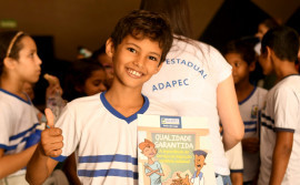Mais cinco escolas no Tocantins recebem ação do projeto Inspetor Júnior da Adapec