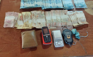 Em Miranorte, Polícia Civil deflagra operação contra à criminalidade, prende suspeito de tráfico e apreende mais de R$ 8 mil  