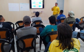 Naturatins capacita brigada comunitária da Fazenda da Esperança