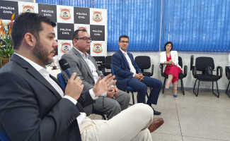 Primeiro workshop Café com Segurança proporciona espaço de conhecimento sobre crime cibernéticos para efetivo da Polícia Civil