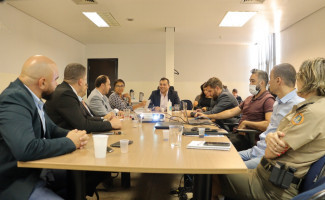 Forças de segurança recebem membros do IPEA para tratar de indicadores de segurança do Estado