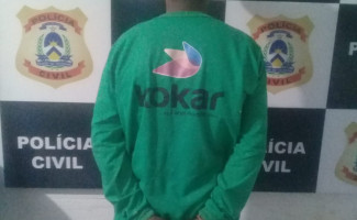 Foragido da Justiça por homicídio é preso pela Polícia Civil em Ananás