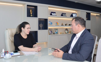 Secretário Wlademir Costa e prefeita Cinthia Ribeiro tratam de parcerias na área se segurança pública 