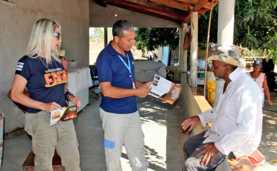 Projeto Foco no Fogo, do Governo do Tocantins, usa nova versão do aplicativo de registro de áreas visitadas
