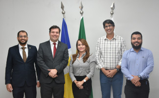 Saúde recebe visita do presidente da OAB-TO