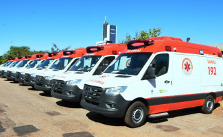 SES-TO participa da entrega de ambulâncias para o SAMU