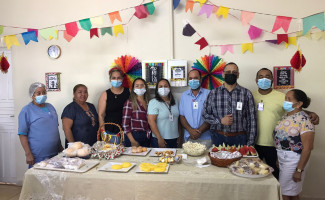 Casa de Apoio Glória Morais realiza café junino com pacientes oncológicos