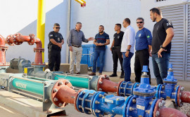 Cidadania e Justiça entrega Estação Elevatória de Esgoto da Unidade Penal Regional de Araguaína