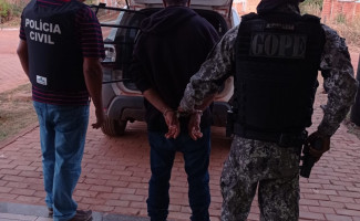 Em Conceição do Tocantins, Polícia Civil e GOPE prendem homem condenado por homicídio 