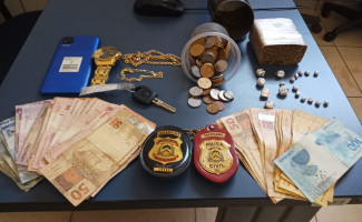 Em Ponta alta do Tocantins, Polícia Civil prende homem suspeito por tráfico de drogas