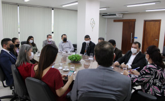 Em visita institucional, Secretaria da Segurança Pública e Corregedoria-geral de Justiça debatem futuras parcerias