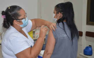 HGP imuniza cerca de 400 servidores contra Gripe e Covid-19