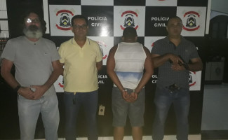 Polícia Civil prende homem suspeito de praticar homicídio no interior do estado