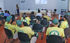 Programa de conservação das ariranhas é lançado no Parque Estadual do Cantão