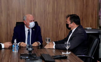 Em visita institucional ao TRE, secretário Wlademir reforça contribuição da Segurança Pública no apoio às eleições