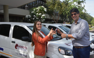 Hemorrede Tocantins recebe nova frota de veículos