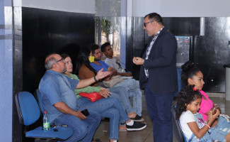 Secretário da Segurança Pública Wlademir Costa visita sede do Núcleo de Identificação em Palmas