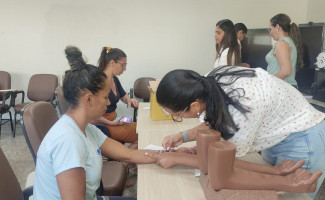 Profissionais de Saúde participam de capacitação de aplicação e leitura de Prova Tuberculínica