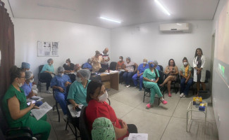 Profissionais do HRA são treinados sobre acolhimento de paciente com Monkeypox