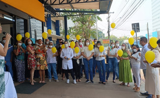 Ação de Setembro Amarelo é promovida no Hospital e Maternidade Dona Regina 