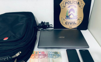 Em Guaraí, Polícia Civil prende em flagrante dois homens suspeitos de praticar crimes contra o patrimônio