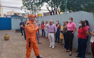Servidores da Hemorrede em Araguaína e Augustinópolis participam de treinamento de prevenção e combate a incêndio
