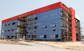 Construção da nova sede do Quartel do Comando Geral do Corpo de Bombeiros Militar segue em ritmo acelerado