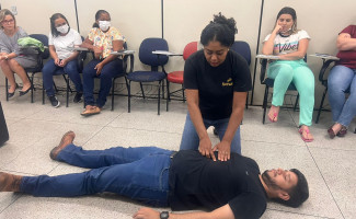 Servidores da Hemorrede participam de treinamento em primeiros socorros
