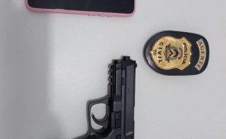 Em Palmas, Polícia Civil prende em flagrante homem suspeito de praticar roubo a mão armada  