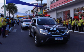 Polícia Civil participa de desfile cívico em comemoração ao aniversário de 59 anos de Paraíso do Tocantins