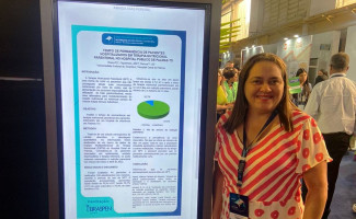 Nutricionista do HGP participa de Congresso Brasileiro de Nutrição em Maceió