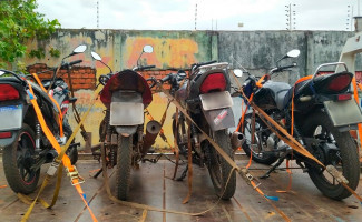 Em Araguaína, ação conjunta das Polícia Civil e Militar resulta na apreensão de várias motocicletas por perturbação do sossego