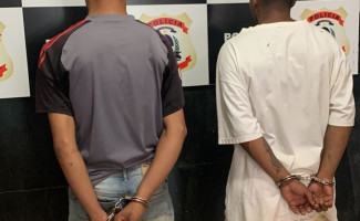 Polícia Civil prende dois suspeitos pela prática de roubo no sudeste do Estado