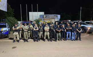 Em Lagoa da Confusão, Forças de Segurança deflagram mais uma etapa da operação “Cidade Blindada” 