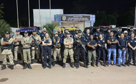 Forças de Segurança deflagram mais uma etapa da operação Cidade Blindada, em Lagoa da Confusão