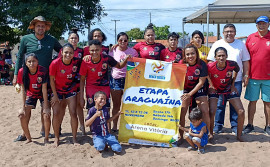 Definidos os campeões da etapa de Araguaína da Copa Interestadual de Beach Soccer